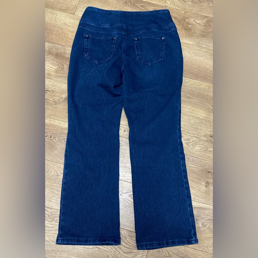 Belle By Kim Gravel Womens Denim Jeans Size 10P - Picture 2 of 5